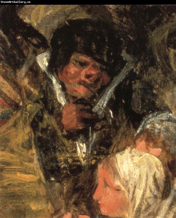 Francisco Goya Details of The Burial of the Sardine